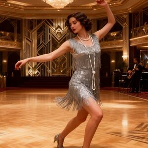 1920s Great Gatsby Dress size S